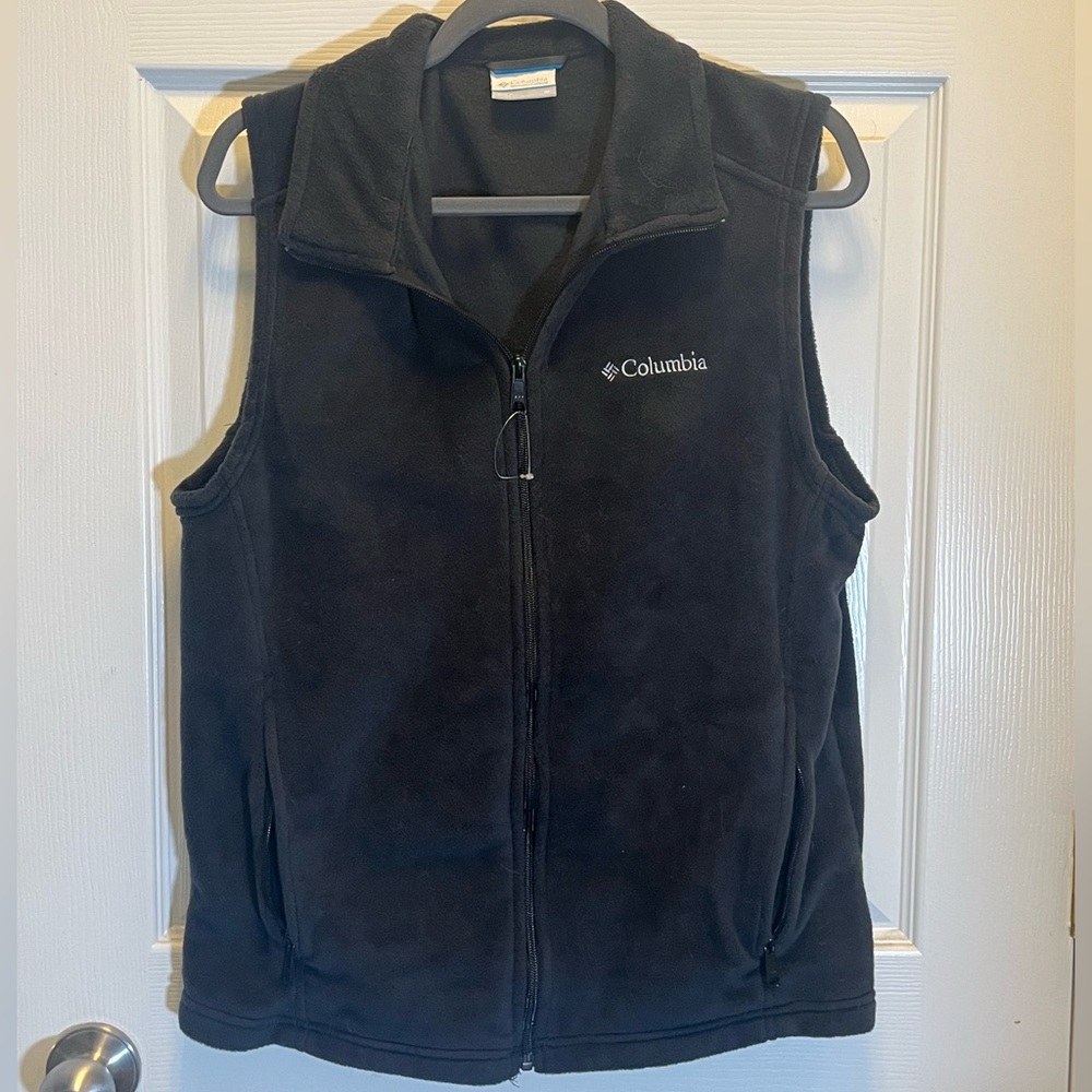 New Men’s Columbia Fleece Full Zip Vest Size M